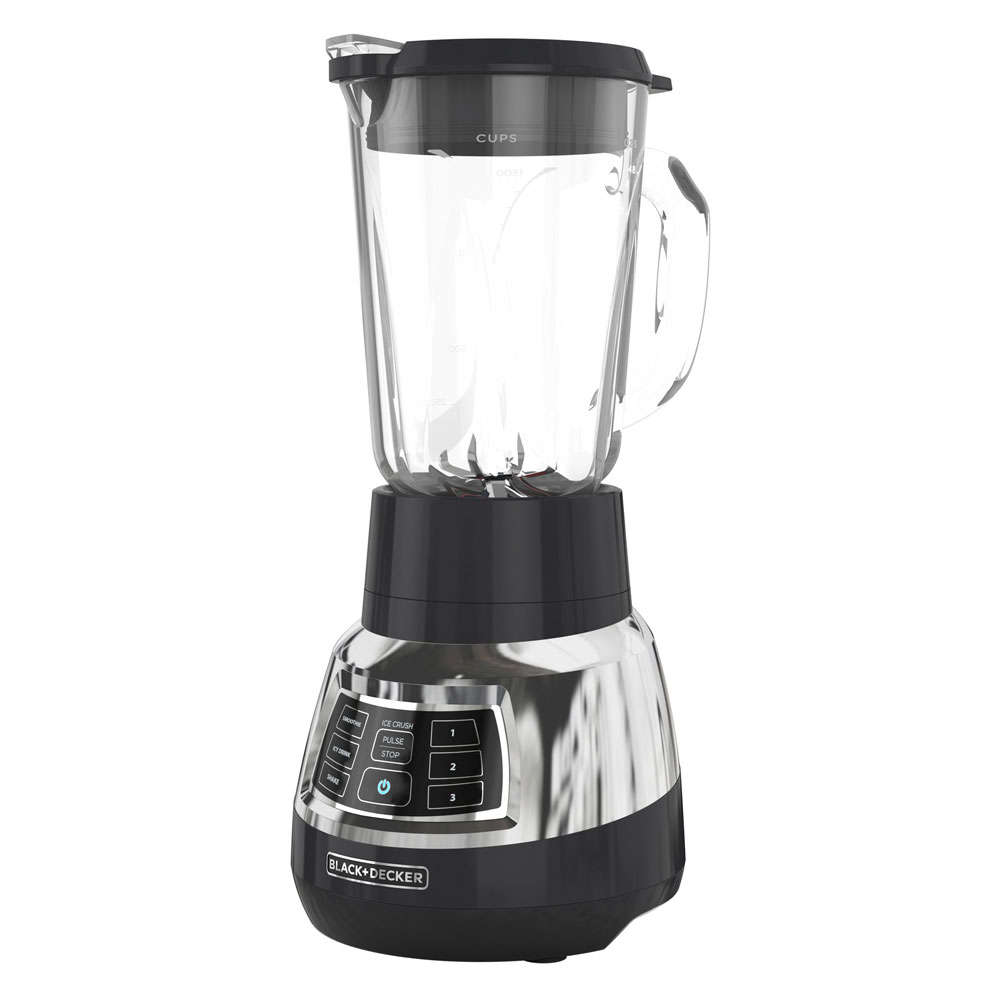 BL1400DG-P Quiet Blender with Cyclone Glass Jar